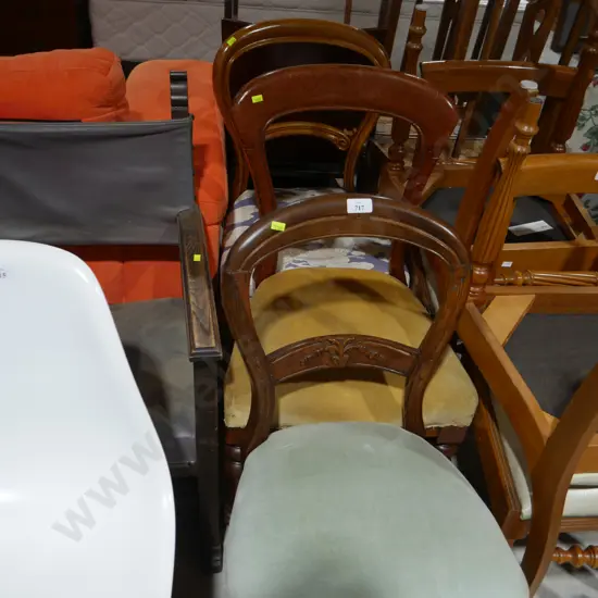 3 dining chairs - non matching