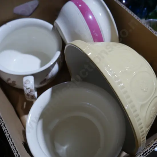 3 potty's & a mixing bowl