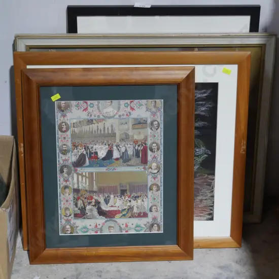 Framed artwork
