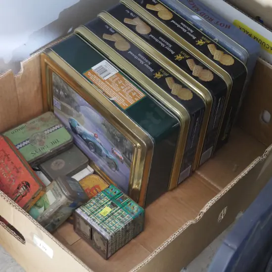 Vintage tins