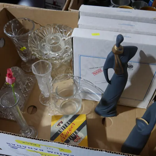 Vases, figurines etc