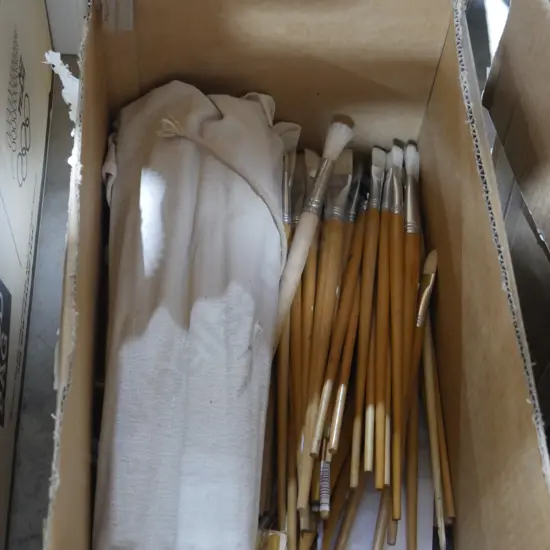 Artist paint brushes