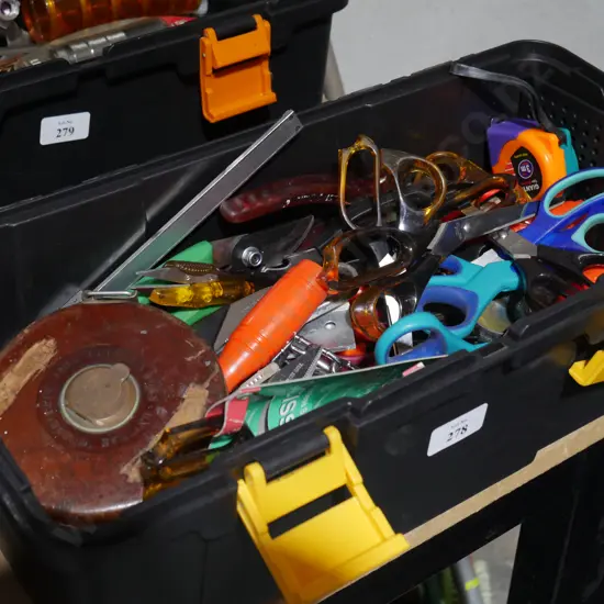 Tool box and contents