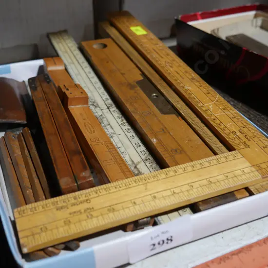Assorted rulers