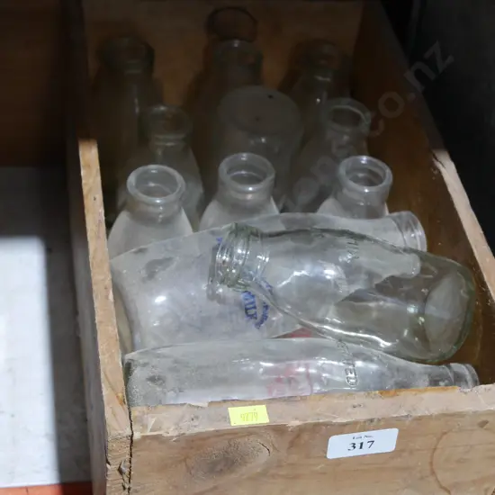 Milk  and cream bottles