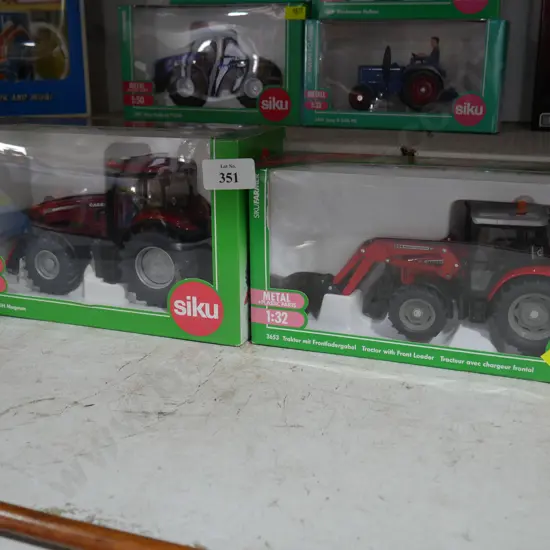 2 tractors