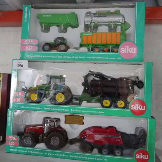 3 tractors
