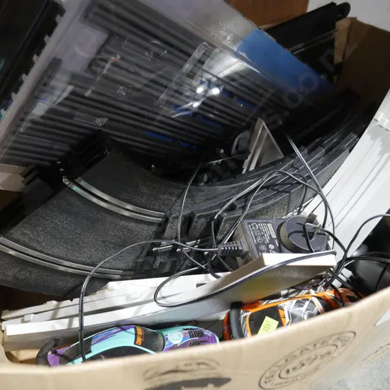 Scalextric race track