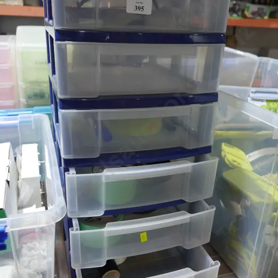 Storage drawers and contents