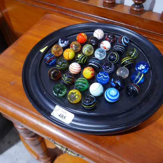 Solitaire marble game