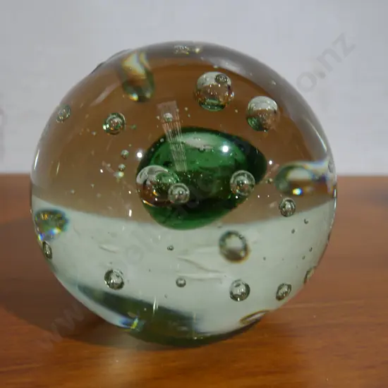 Glass paperweight