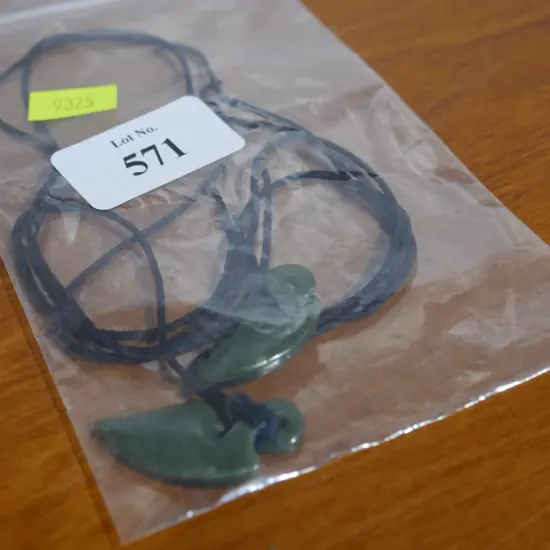 Greenstone necklaces