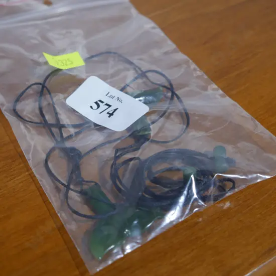 Greenstone necklaces