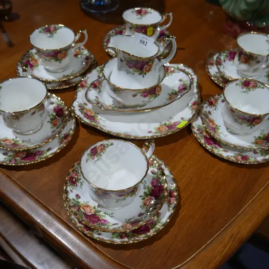 Royal Albert china tea set