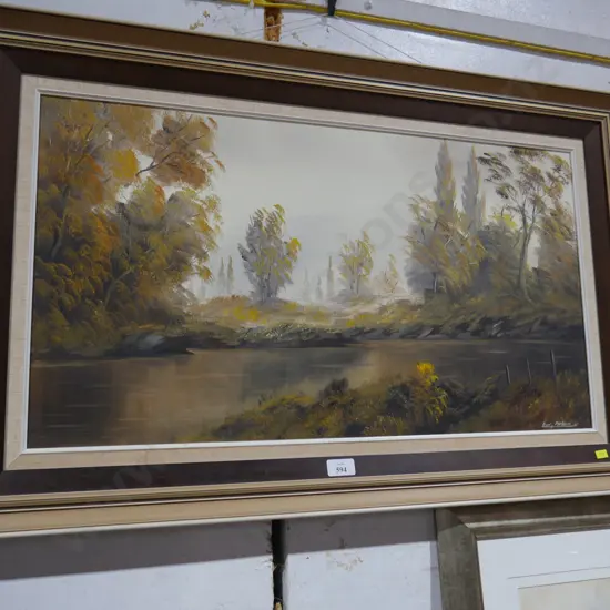 Framed Don Parlene artwork