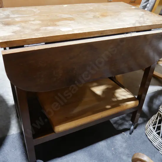 Dropside tea trolley