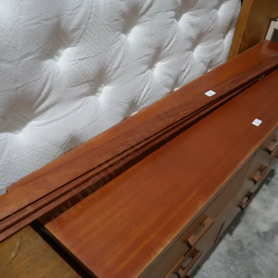 Wooden hanging rails