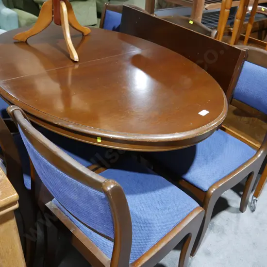 Dining table and 6 chairs