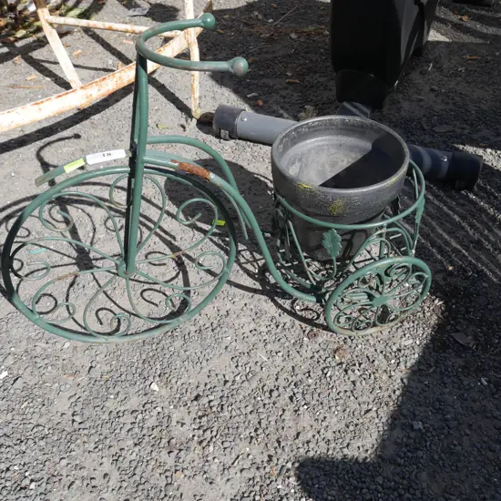 Tricycle planter