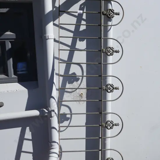 Wrought iron fencing