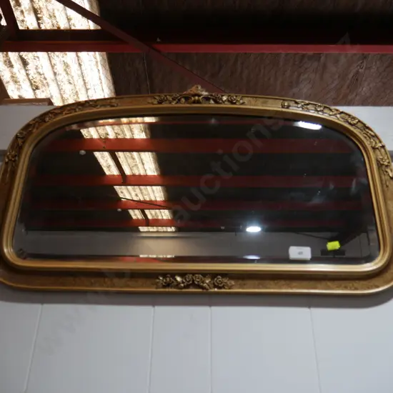 Gilt framed mirror