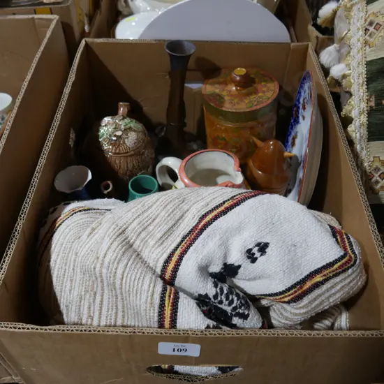 Andrew Vander Puten jug, china etc