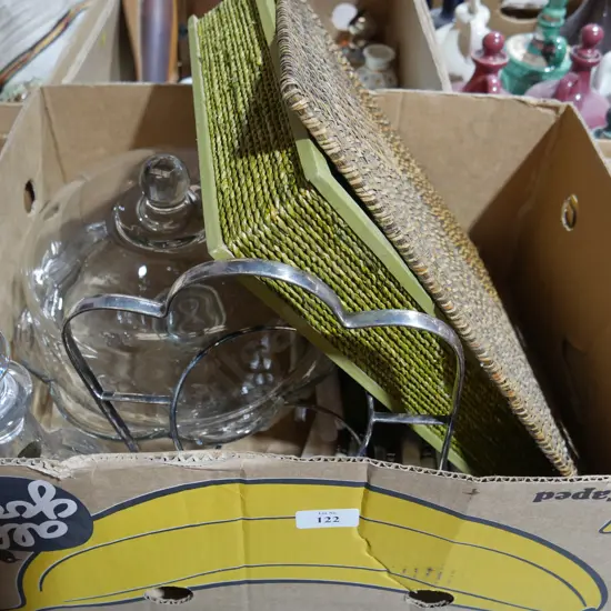 Glassware cutlery etc