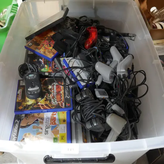 PlayStation games, controllers etc