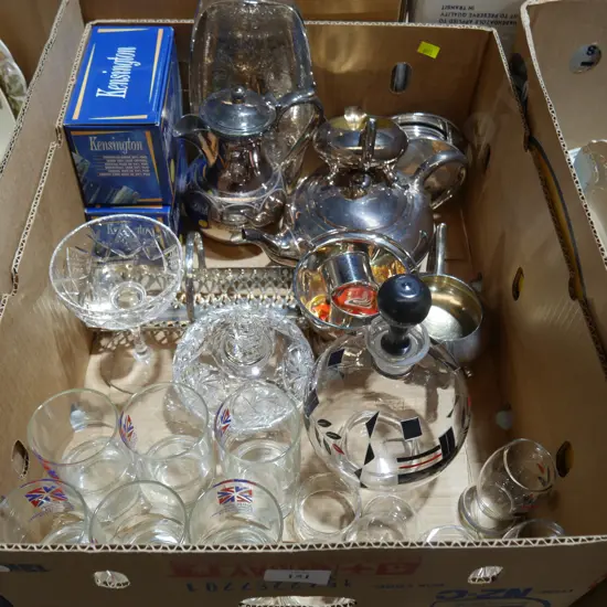 Glassware, EP ware etc