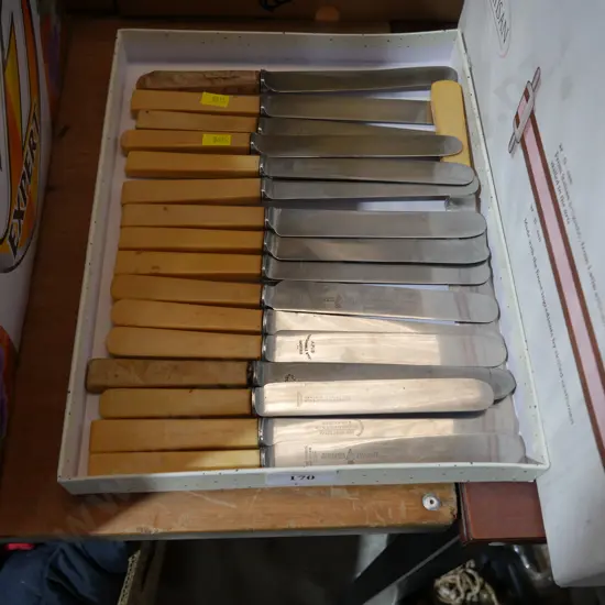 Bone handled knives