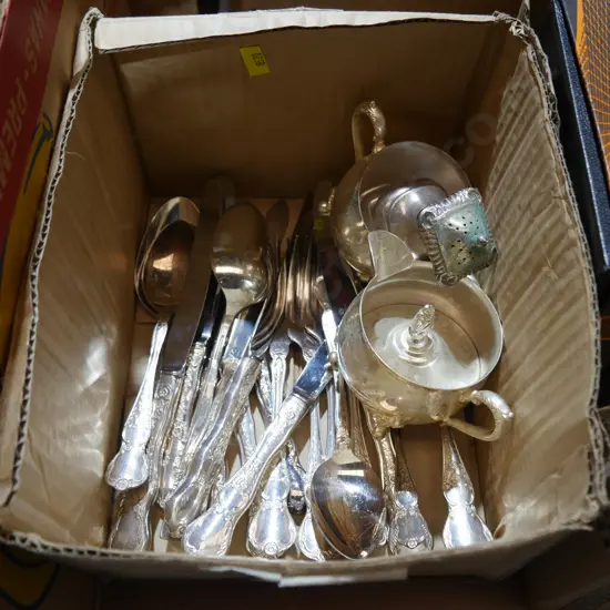 Cutlery, plated ware