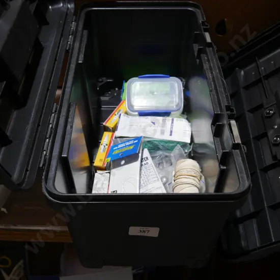Tool box & fishing gear