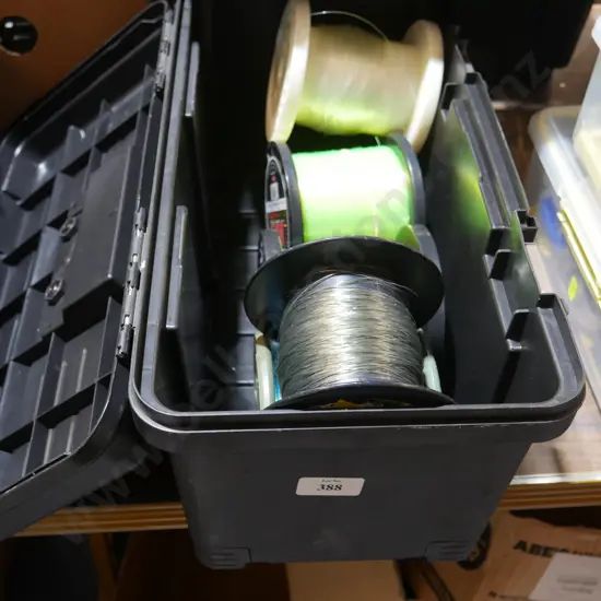 Tool box & fishing gear