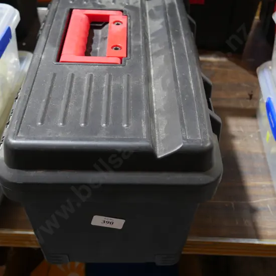 Tool box & fishing gear