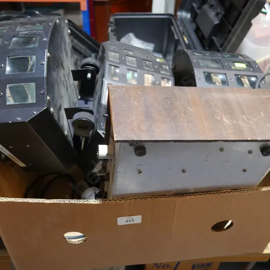 Lights and radio etc