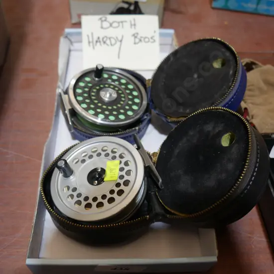 Hardy bros fly fishing reels