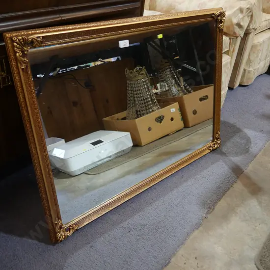 Gilt frame mirror