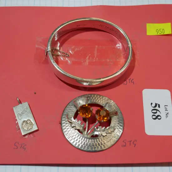 Sterling silver items