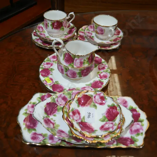 Royal Albert Old English Rose china