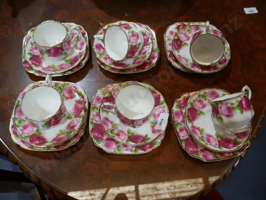 6 Royal Albert trios Image 1++