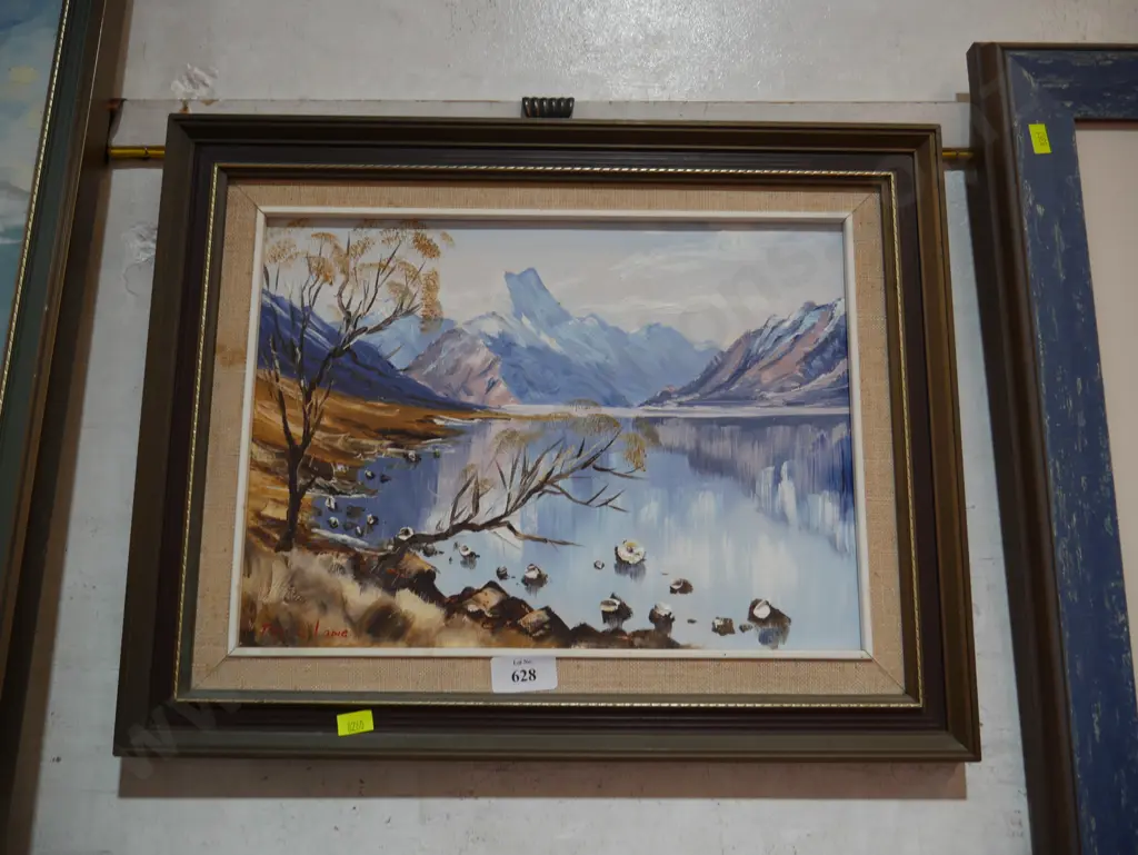 Peter Long painting, Mt Cook Image 1++