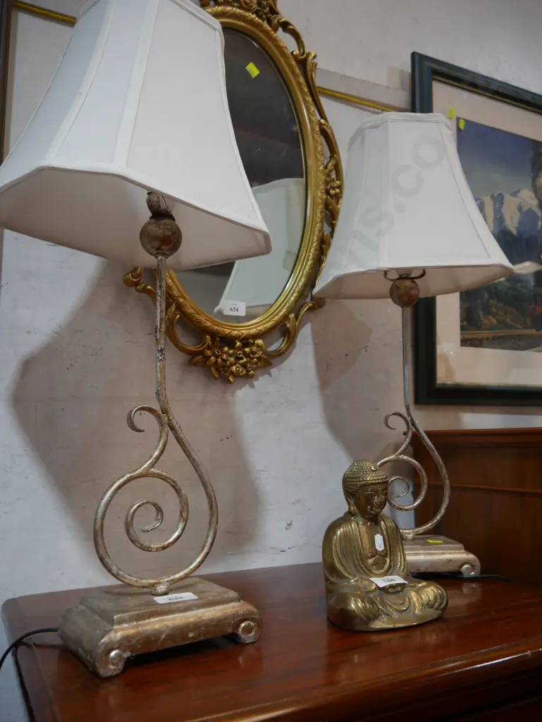 Pair of table lamps Image 1++