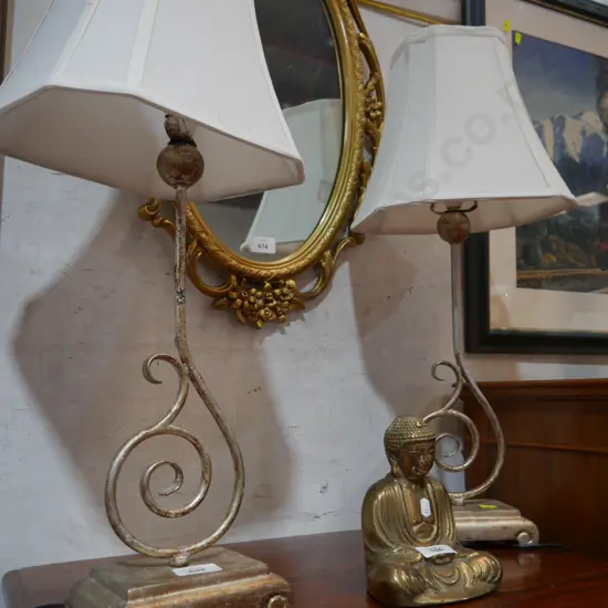 Pair of table lamps