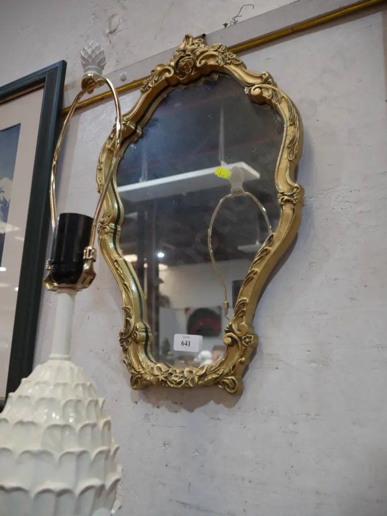 Gilt frame mirror Image 1++