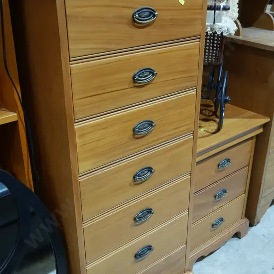 7 drawer chest & bedside drawers