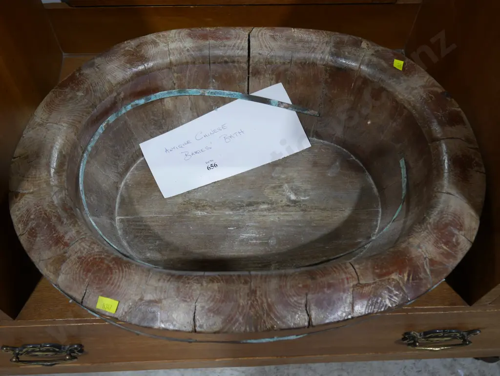 Antique Chinese Babies Bath Image 1++