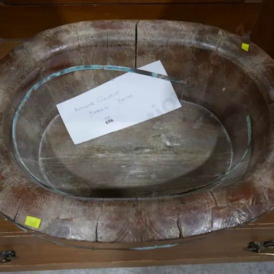 Antique Chinese Babies Bath