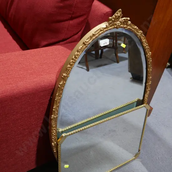 2 gilt frame mirrors