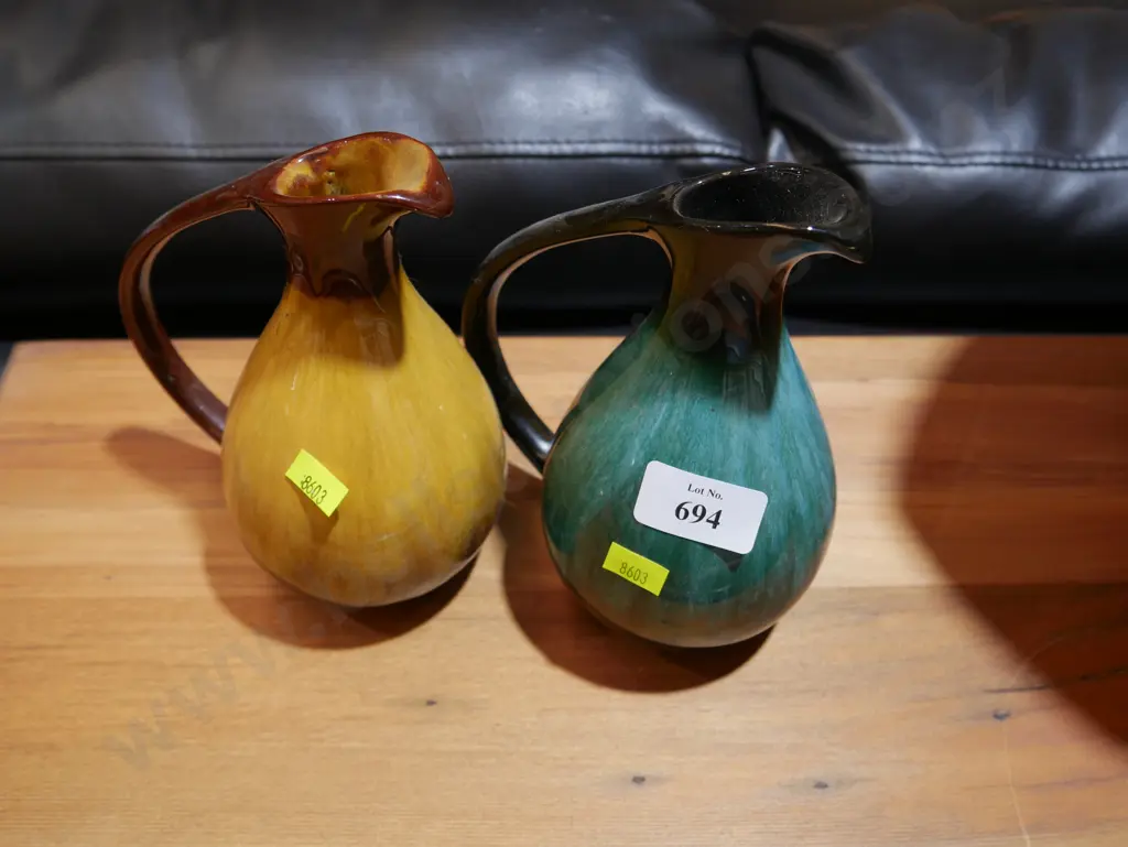 2 Blue Mountain jugs Image 1++