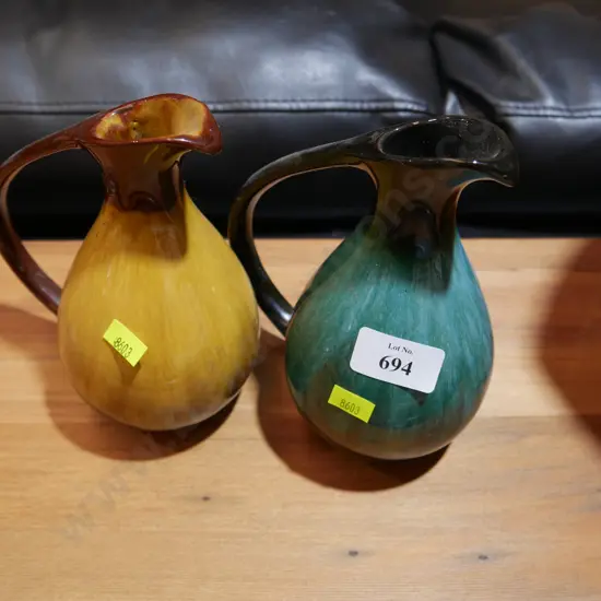 2 Blue Mountain jugs